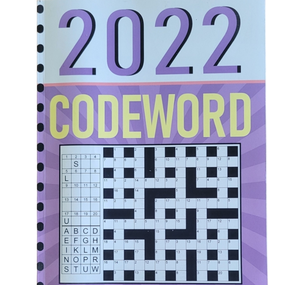 2022 Codeword Puzzel Book